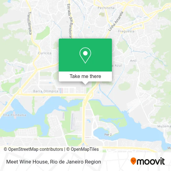 Meet Wine House map