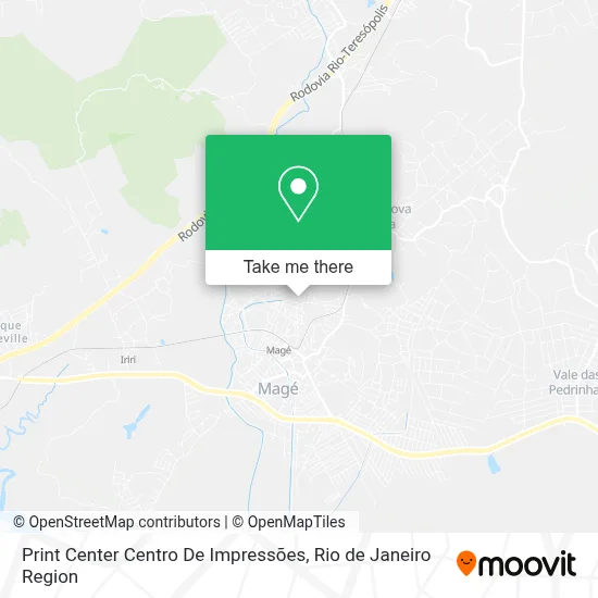 Print  Center  Centro De Impressões map