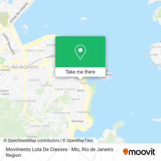 Movimento Luta De Classes - Mlc map
