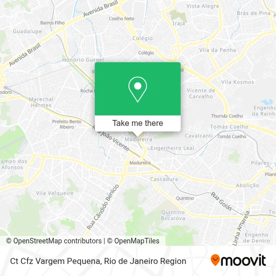 Ct Cfz Vargem Pequena map