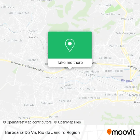 Barbearia Do Vn map