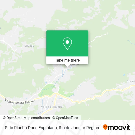 Sitio Riacho Doce Espraiado map