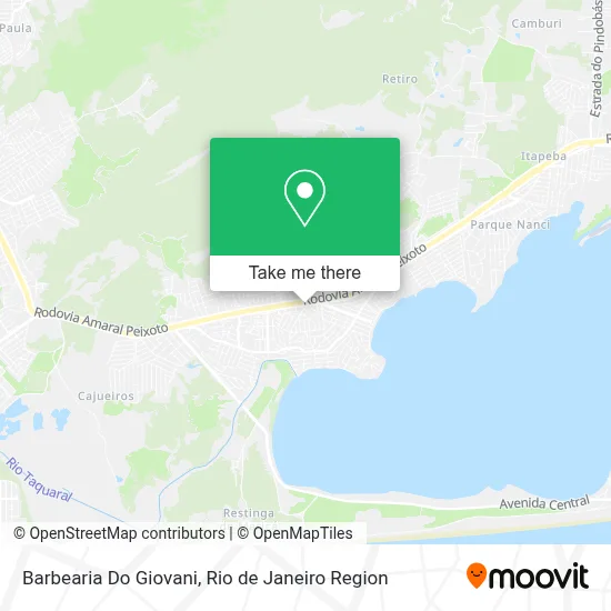 Barbearia Do Giovani map