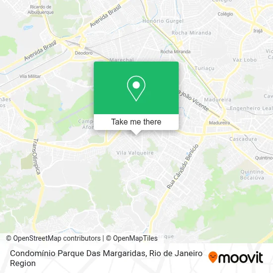 Condomínio Parque Das Margaridas map