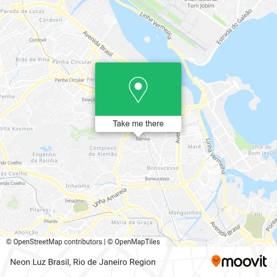 Neon Luz Brasil map