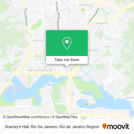 Stanley's Hair Rio De Janeiro map