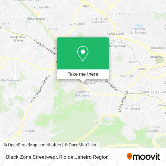 Black Zone Streetwear map