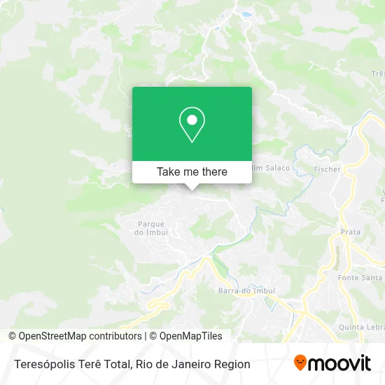 Teresópolis Terê Total map