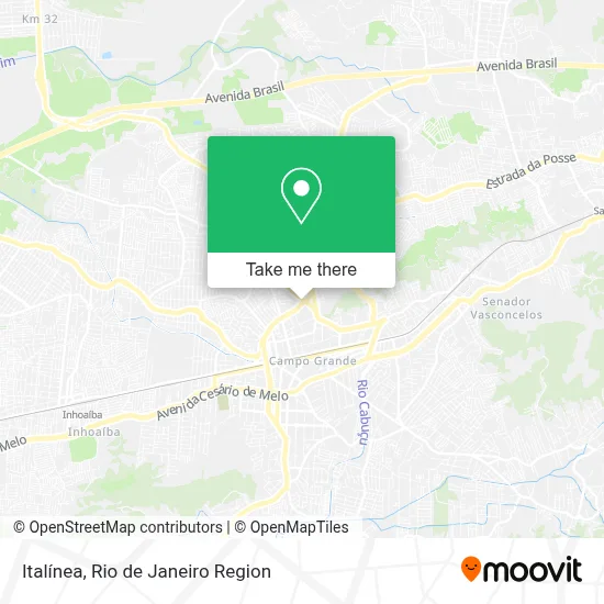 Italínea map