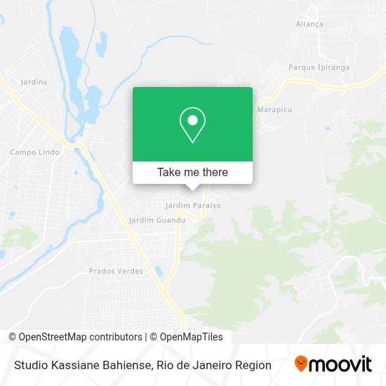 Studio Kassiane Bahiense map