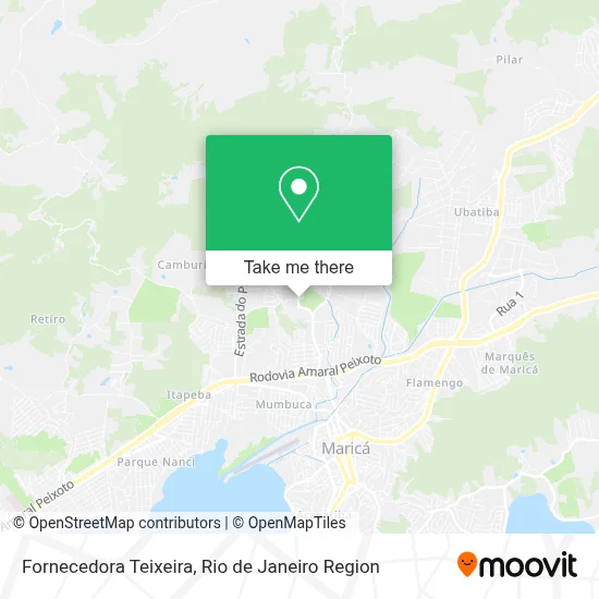 Fornecedora Teixeira map