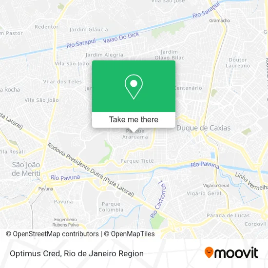 Optimus Cred map