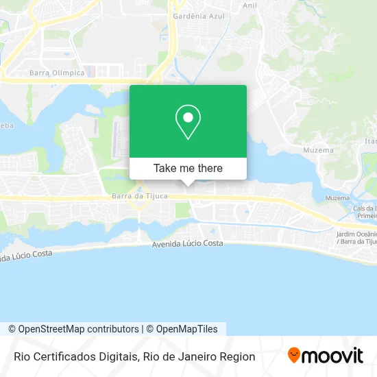 Rio Certificados Digitais map