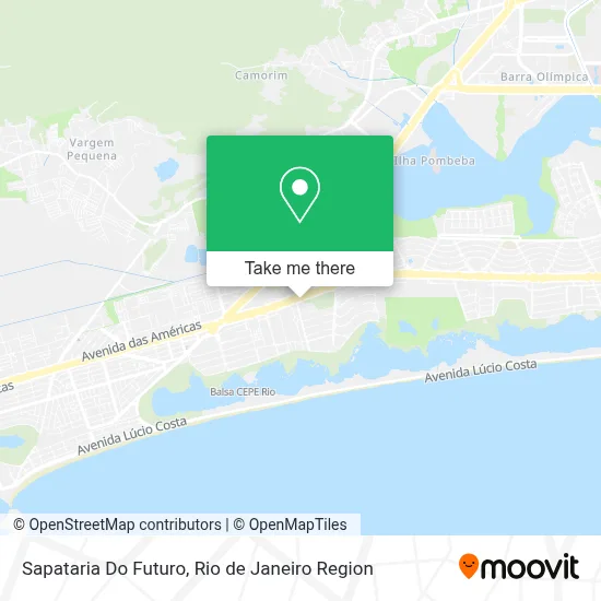 Sapataria Do Futuro map