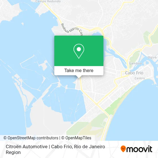 Citroën Automotive | Cabo Frio map