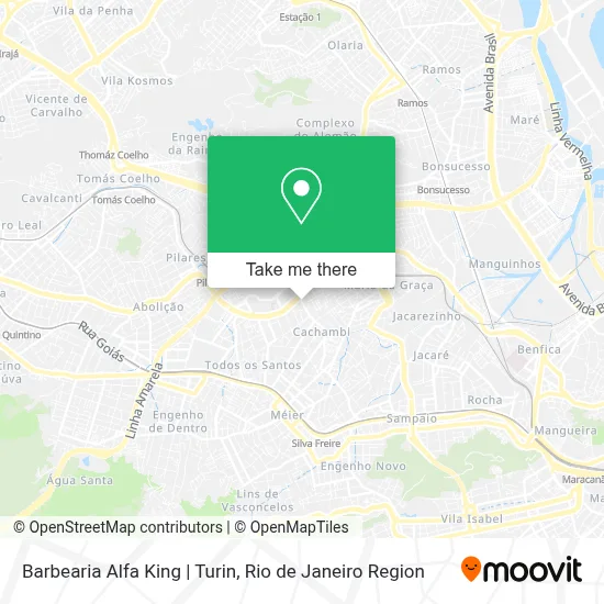 Barbearia Alfa King | Turin map