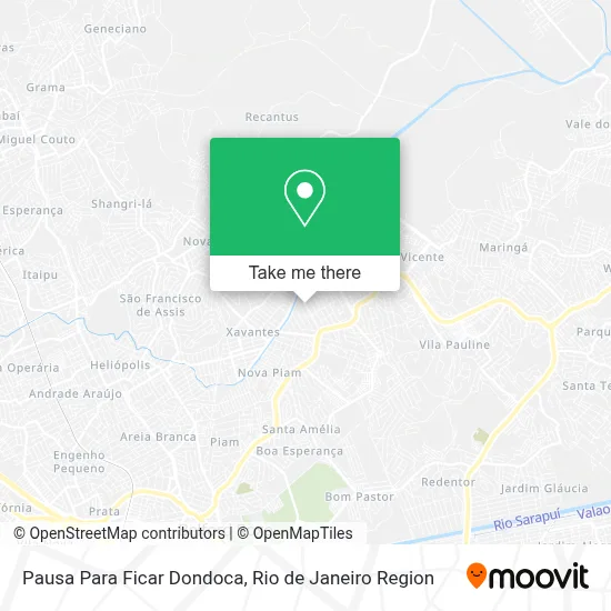 Pausa Para Ficar Dondoca map
