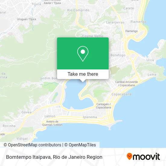 Bomtempo Itaipava map