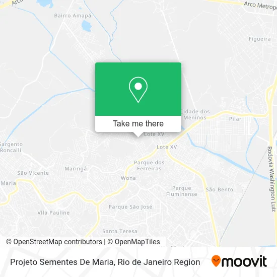 Projeto Sementes De Maria map