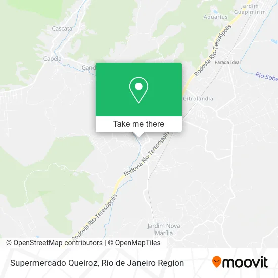 Supermercado Queiroz map