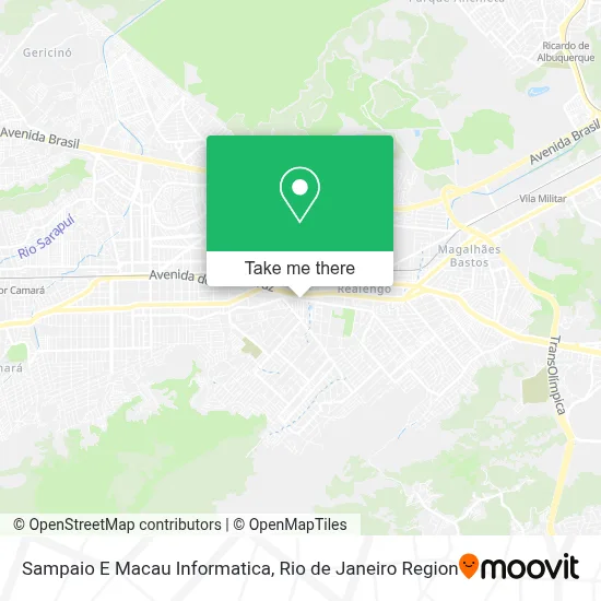 Sampaio E Macau Informatica map