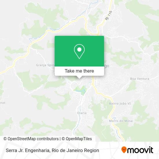 Serra Jr. Engenharia map