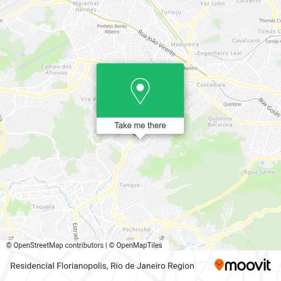 Residencial Florianopolis map