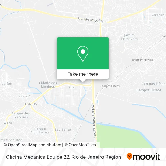 Oficina Mecanica Equipe 22 map