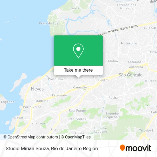 Studio Mírian Souza map