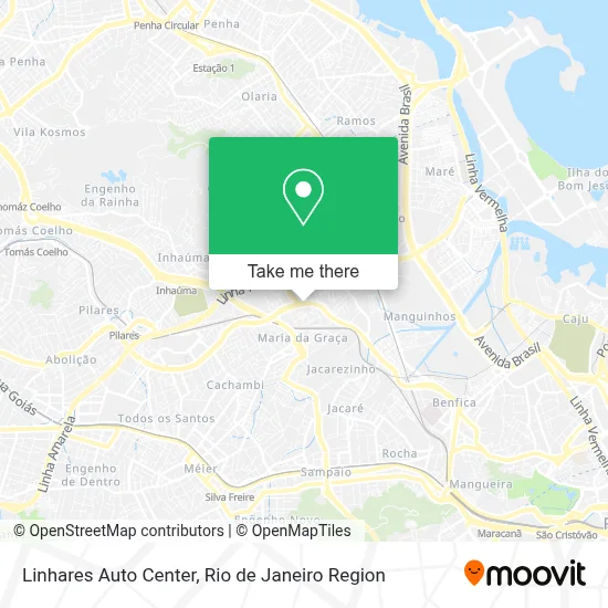 Linhares Auto Center map