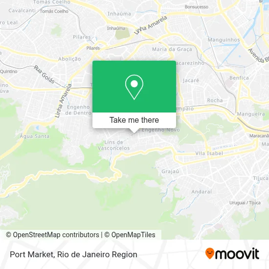 Port Market map
