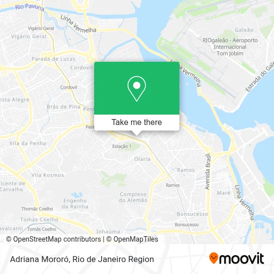 Adriana Mororó map