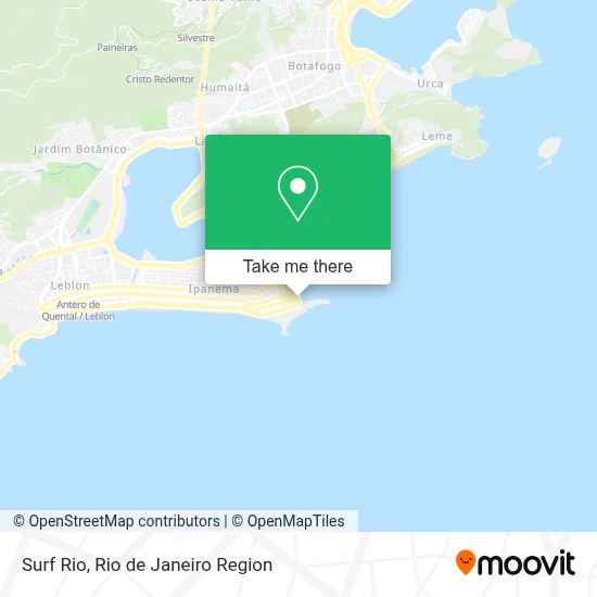 Surf Rio map