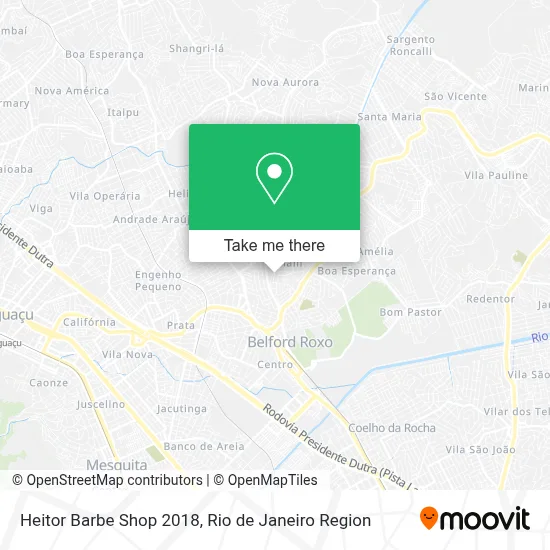Heitor Barbe Shop 2018 map