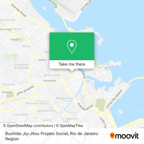 Bushido Jiu-Jitsu Projeto Social map