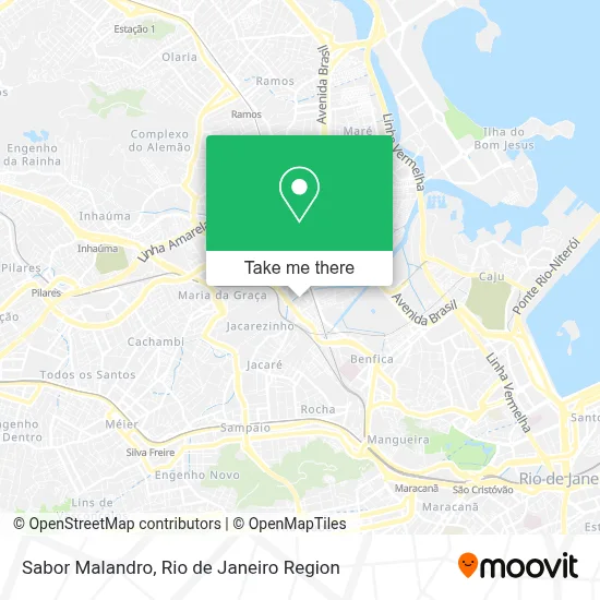 Sabor Malandro map