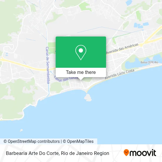 Barbearia Arte Do Corte map