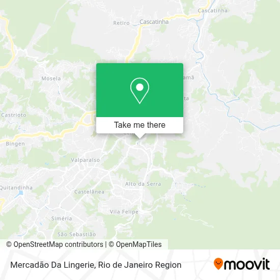 Mercadão Da Lingerie map