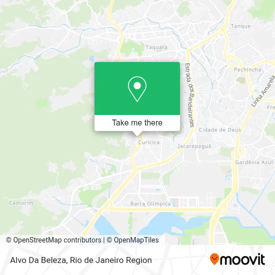 Alvo Da Beleza map
