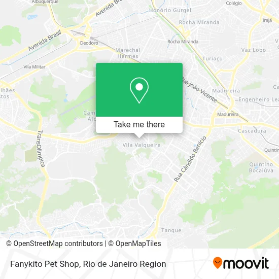 Fanykito Pet Shop map