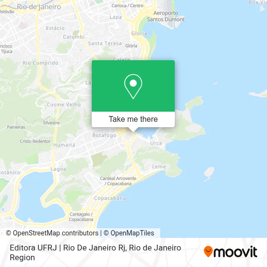 Editora UFRJ | Rio De Janeiro Rj map