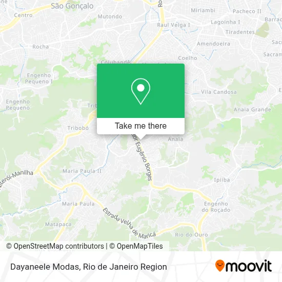 Dayaneele Modas map