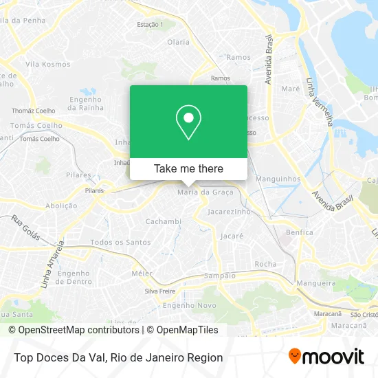 Top Doces Da Val map