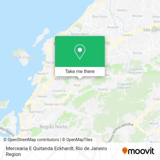 Mercearia E Quitanda Eckhardt map