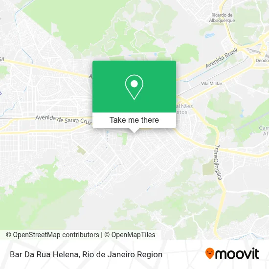 Bar Da Rua Helena map