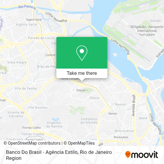 Banco Do Brasil - Agência Estilo map