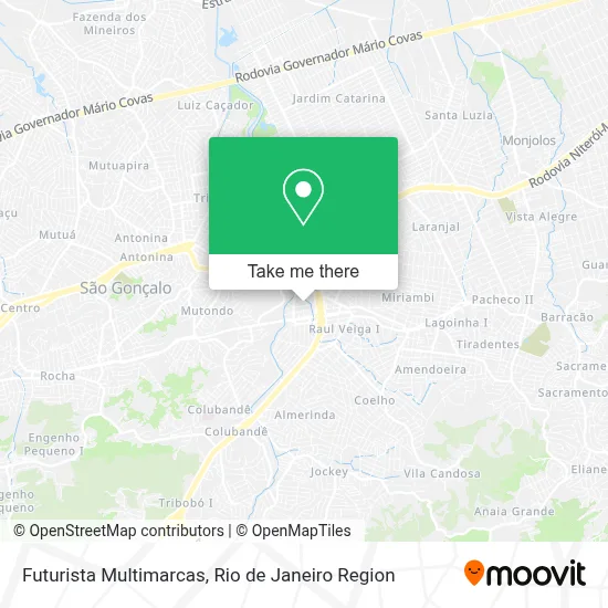 Futurista Multimarcas map