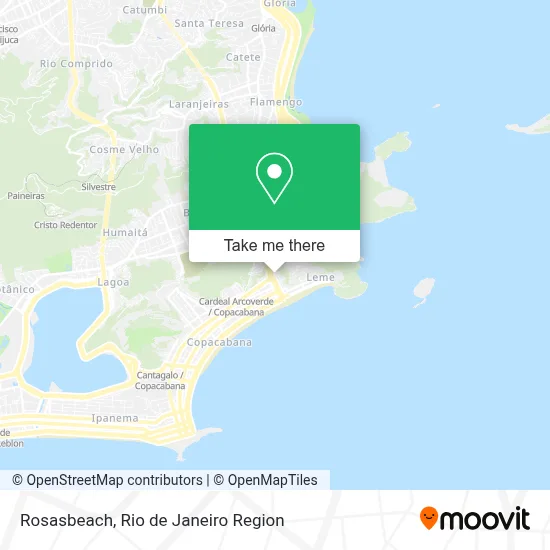 Rosasbeach map