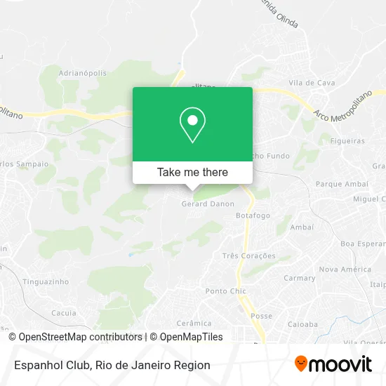 Espanhol Club map