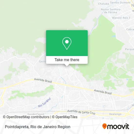 Pointdapreta map